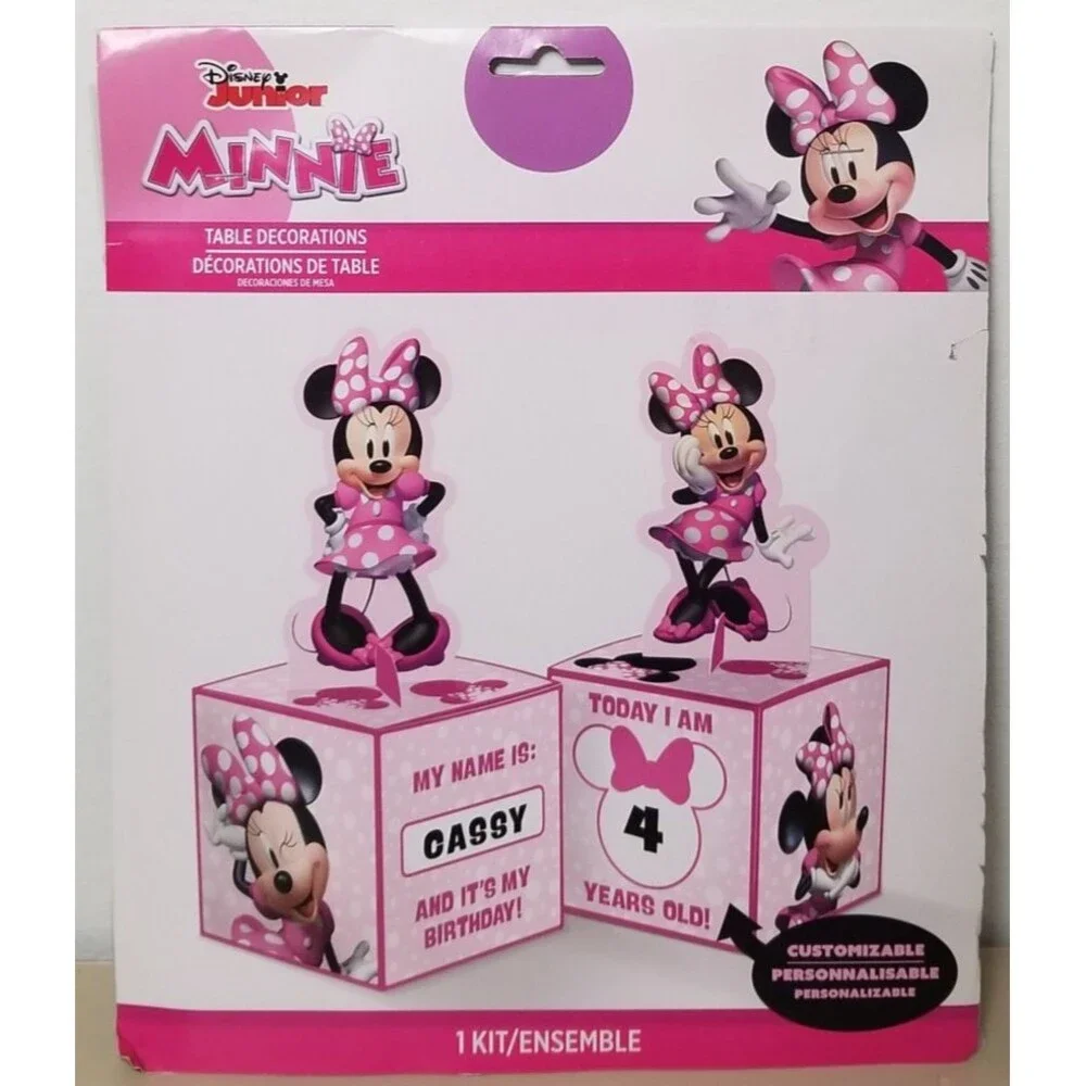 Disney Junior Minnie Mouse Party Table Two Centerpiece - 8